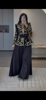 ⁦jupe satin évasée⁩ - الصورة ⁦2⁩