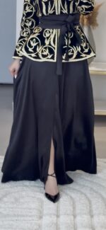 ⁦jupe satin évasée⁩ - الصورة ⁦3⁩