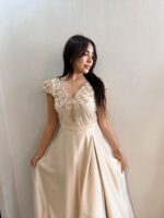 ⁦robe soiree v⁩ - الصورة ⁦4⁩